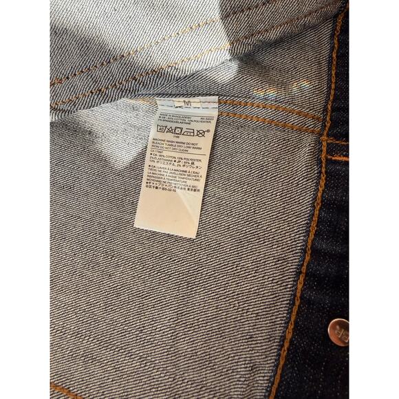 Banana Republic Factory Store Dark Wash, Denim Jacket - Picture 3 of 6